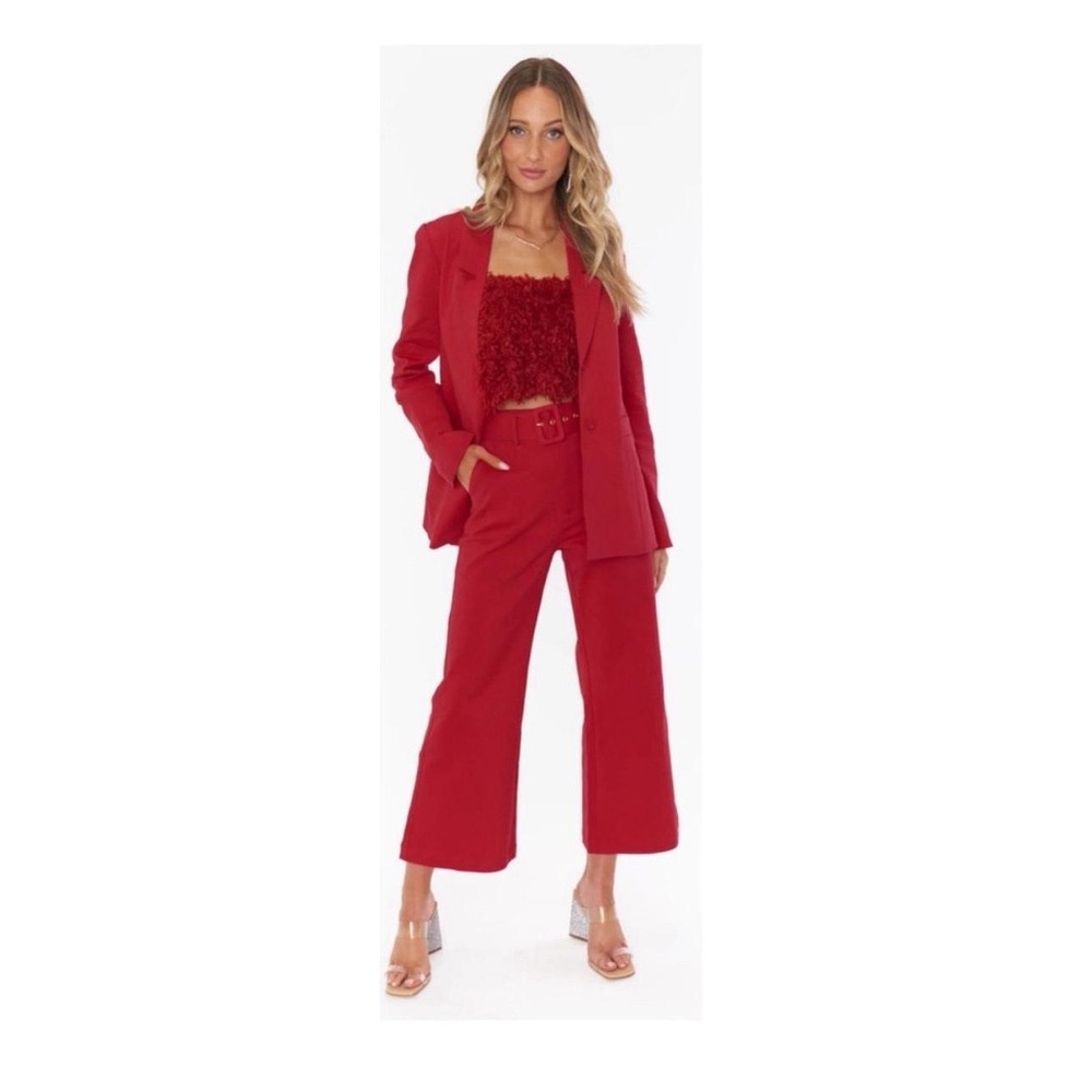 Show Me Your Mumu Major Blazer Red